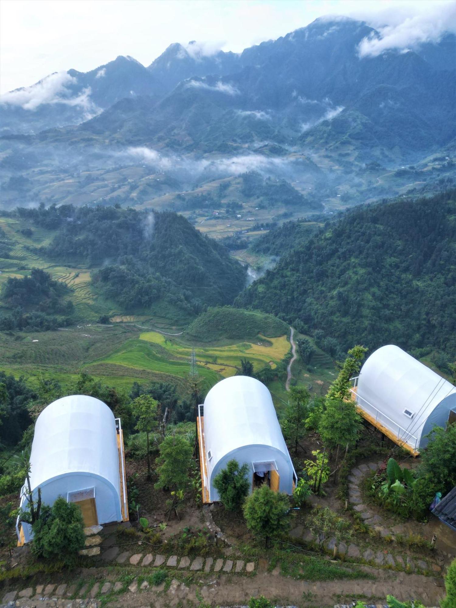 Phansi - Glamping, View Point 360, Bar & Bbq Sapa Eksteriør billede