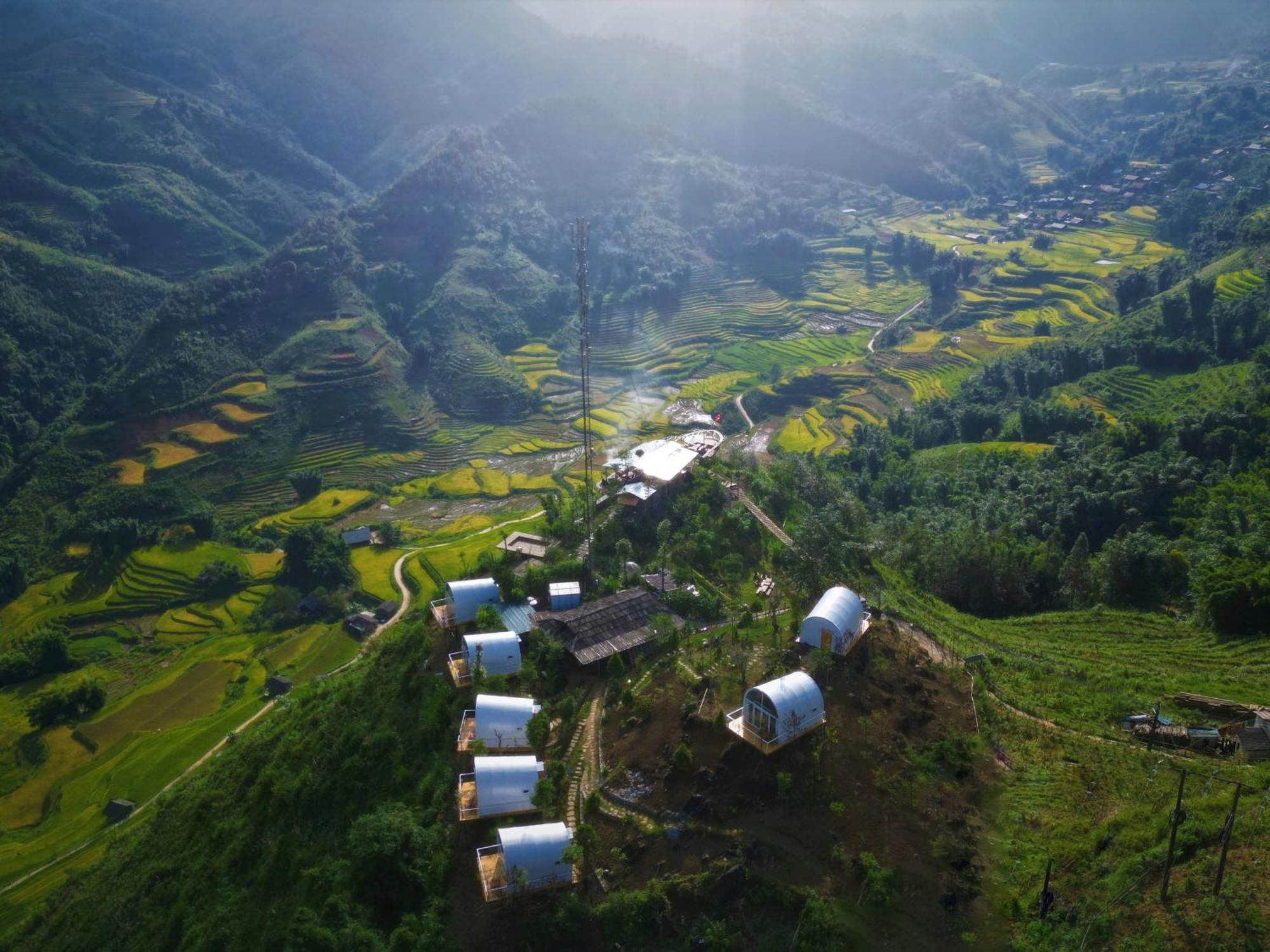 Phansi - Glamping, View Point 360, Bar & Bbq Sapa Eksteriør billede