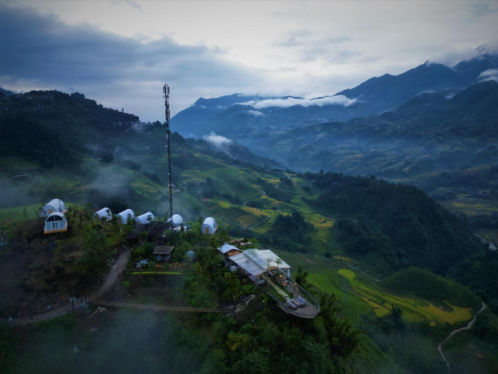 Phansi - Glamping, View Point 360, Bar & Bbq Sapa Eksteriør billede